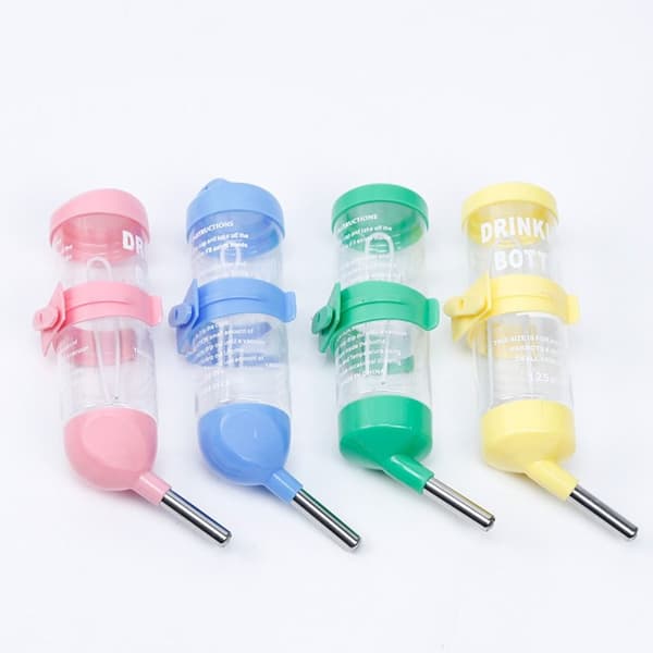 Hamster Drikkeflaske Vannflaske Dispenser GRØNN FLAT HODE green Flat head-Flat head