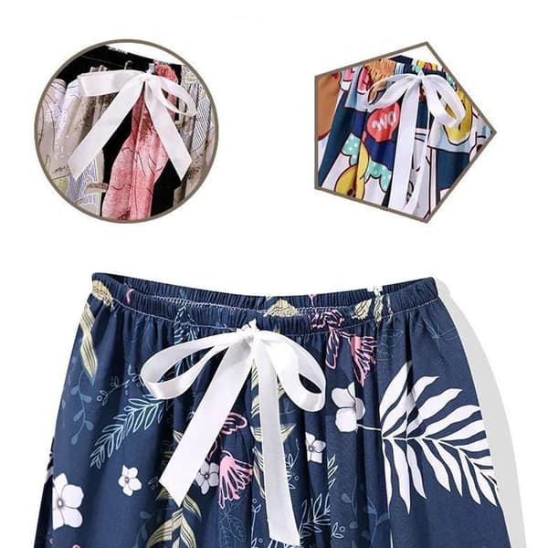 Pyjamasbukser Blomstret Nattøj 2 2 2