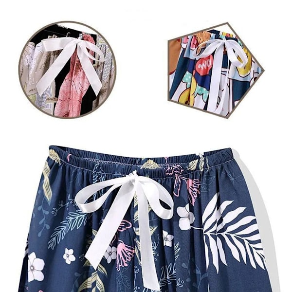 Pyjamasbyxor Blommiga Sovkläder 6 6 6