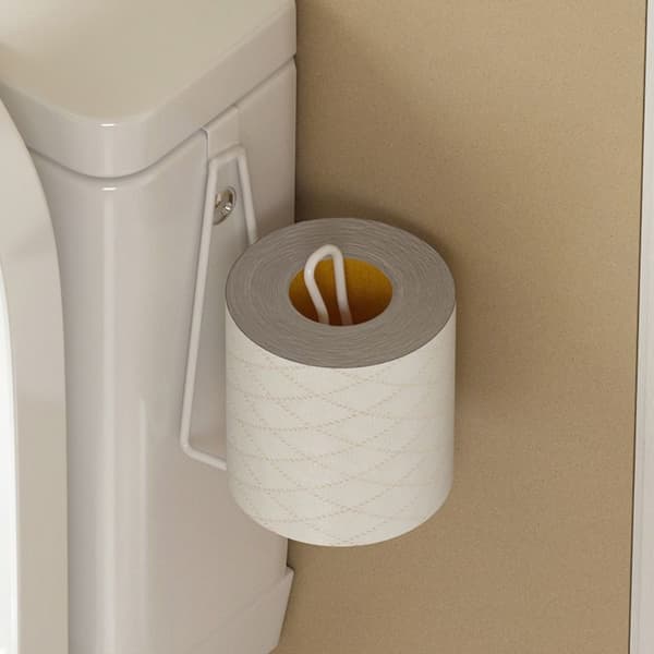 Metall Håndkleholder Papirholder HVIT White