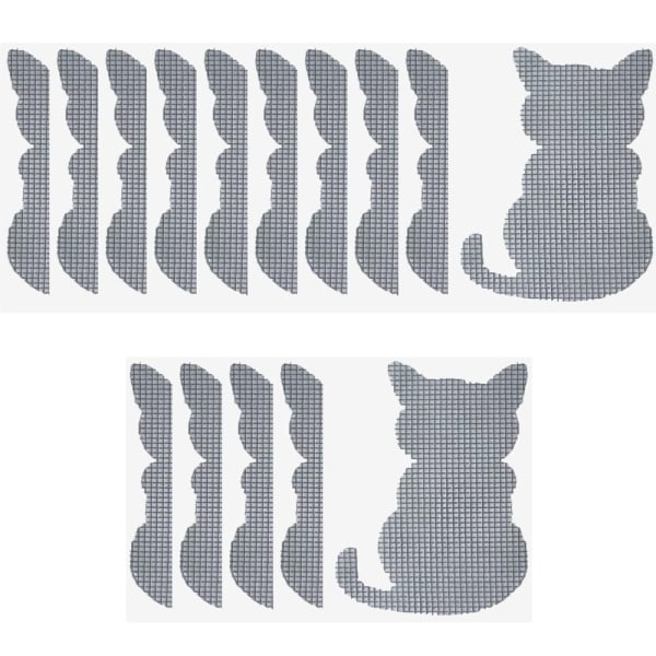 Vinduesskærm Reparation Patch Screen Mesh Tape 15 STK KAT 15 STK KAT 15pcs cat