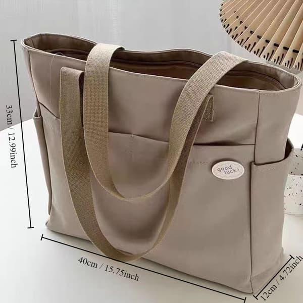 Toteväska Mångsidig Handväska GRÅ Grey