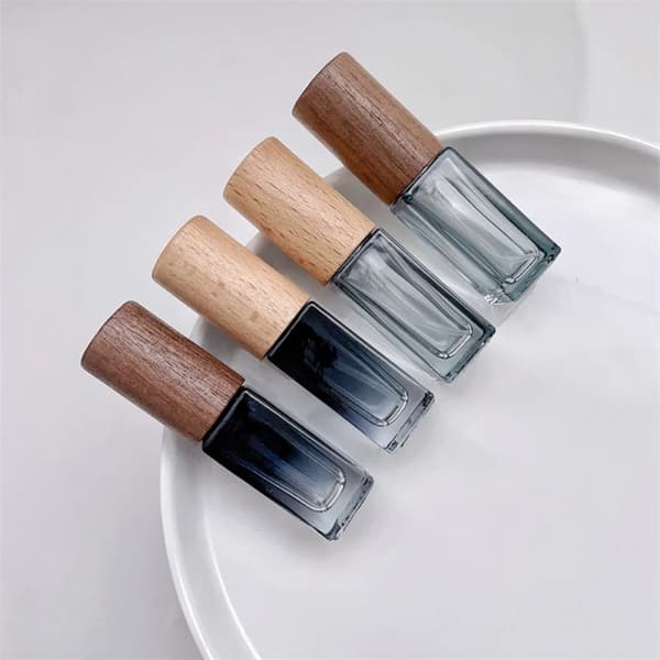 3 stk. Parfumeflaske Kosmetikbeholdere GRÅ 5ML GRÅ 5ML gray 5ml