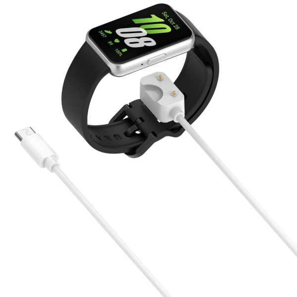 Smartband Laddkabel Watch Laddarkabel VIT TYP-C TYP-C White Type-C-Type-C