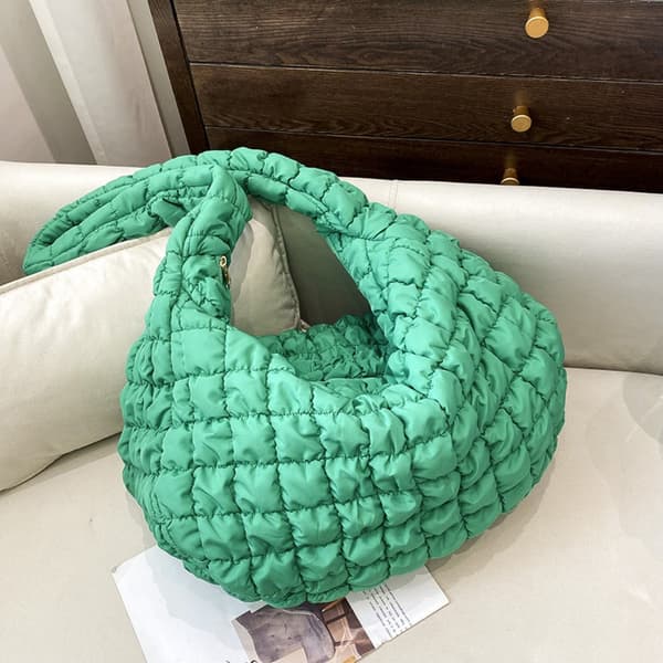 Cloud Bags Quiltet Mulepose til Kvinder BRUN Brown