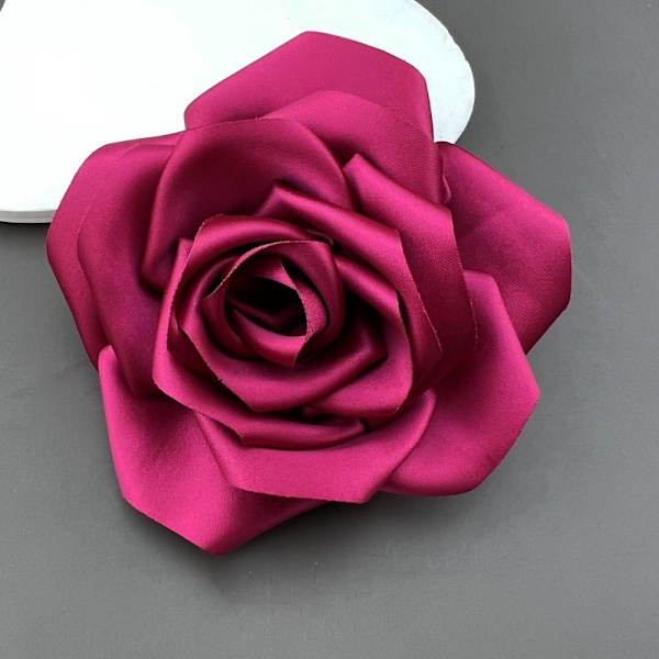 Stor blombrosch Corsage KUNGSBLÅ Royal Blue