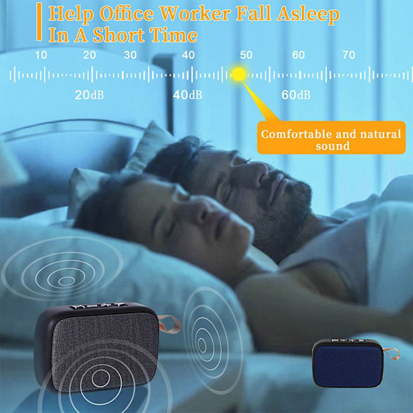 Bluetooth højttaler trådløs lyd SORT Black