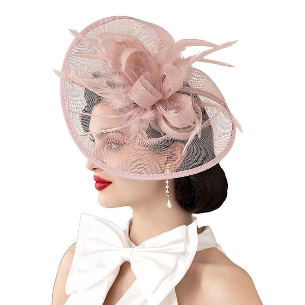 Hårband Party Headpiece ROSE RED Rose Red