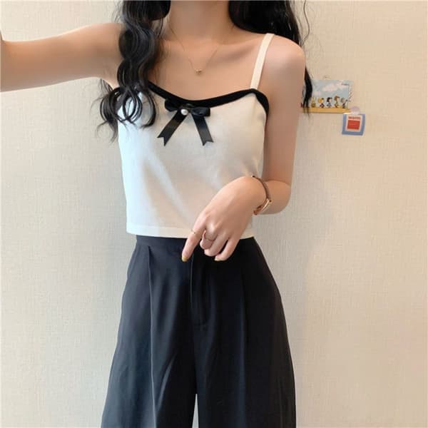 Liivi Crop Topit SININEN Blue