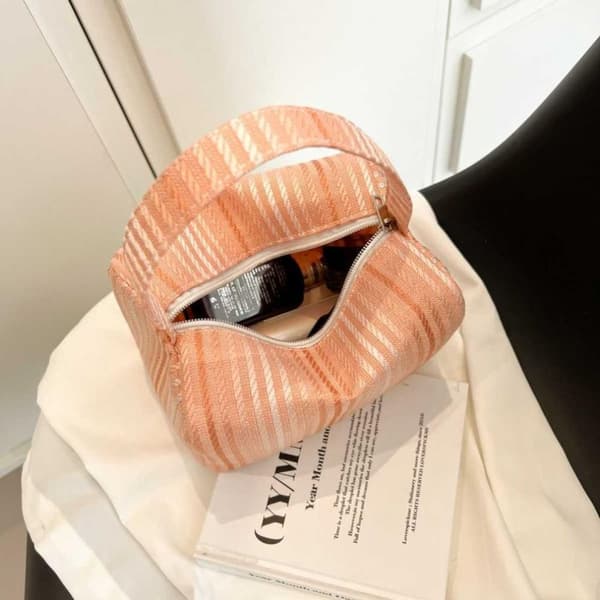 Makeuptaske Toilettaske LYSERØD Pink