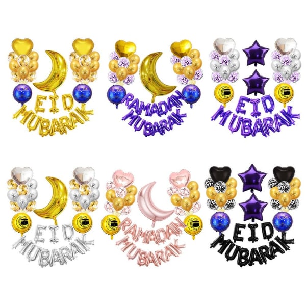 Eid Mubarak Balloner Brev Folieballoner 05 05