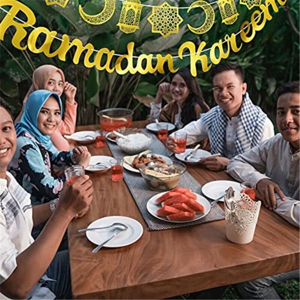Eid Mubarak Hängande Dekorationer för Ramadan
