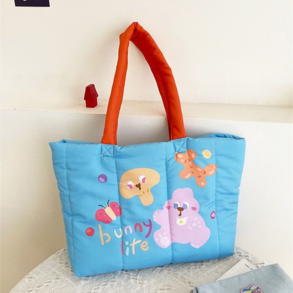 Skuldertaske Tote Tasker BLÅ blue