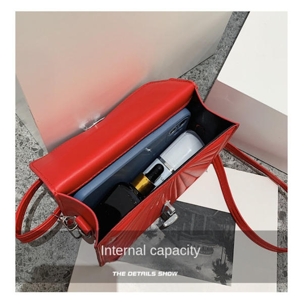Crossbody Håndtaske Dame Håndtasker RØD red
