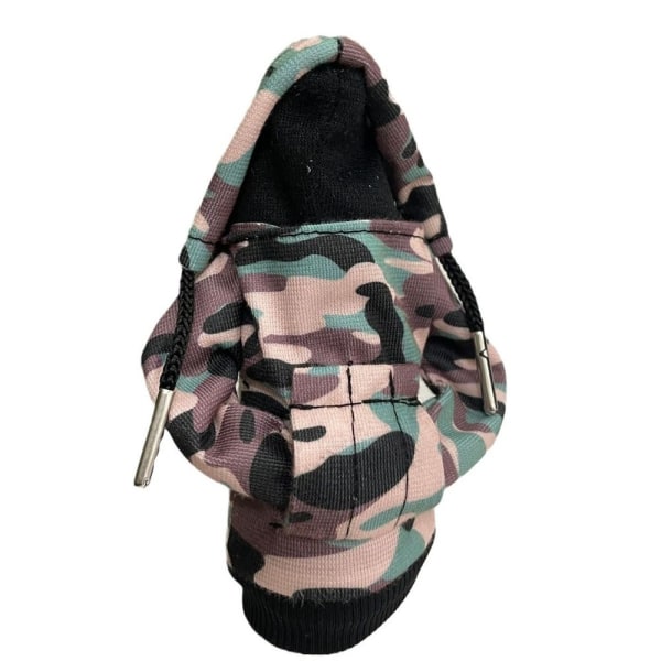 Huppari Auto Vaihteenvaihde Cover Nuppi Huppari Sweatshirt PINK pink camouflage-camouflage