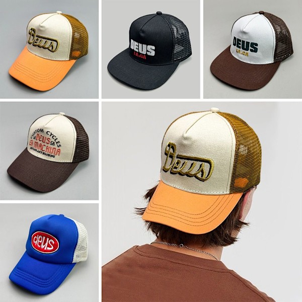 Trucker Hat vaaleanpunainen cap 1 1 1