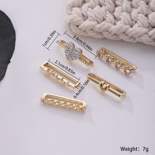 Klockarmbandsprydnad Dekorativ Ring 02 02 02