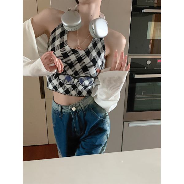 Hulhalsstropp Tank Top APRIKOS Apricot