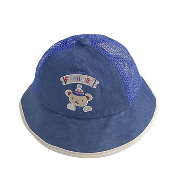 Baby Bucket Hat Cap MARINBLÅ Navy blue