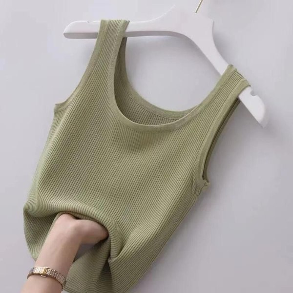 Sexy Sleeveless Camisole Summer Camisole GREEN L green L