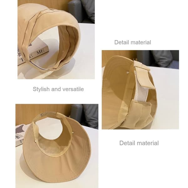 Solhatte til kvinder Baseball Caps KHAKI khaki