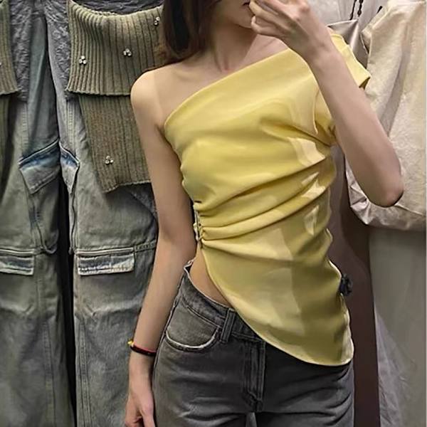 Tank Top Camisole KELTAINEN L Yellow L