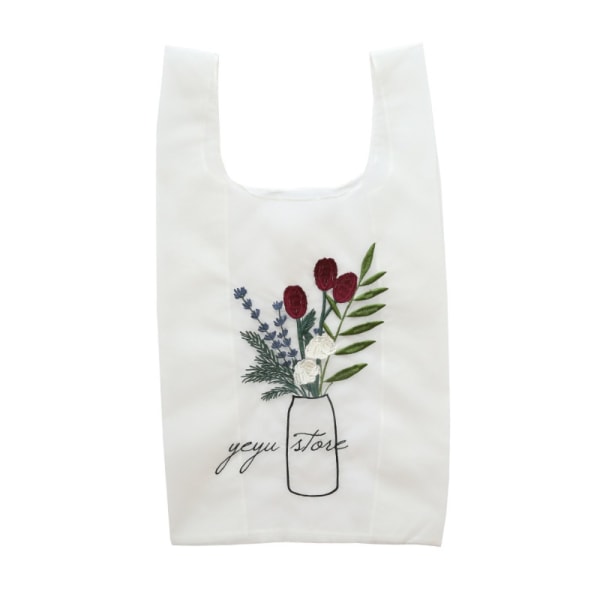 Tote Bag Shopping Bag HVIT white