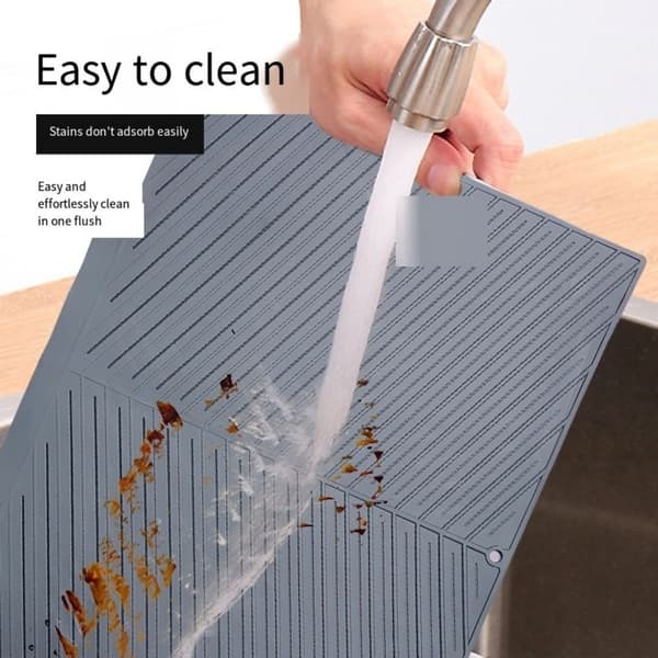 Tørkematte for bestikk GRÅ Grey