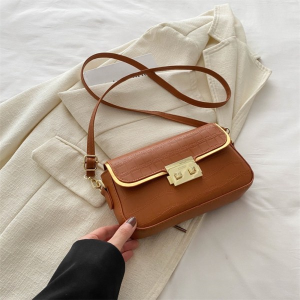 Skulderveske Messenger Bag BRUN Brown