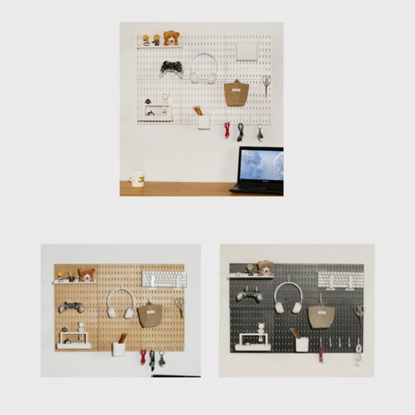 Pegboard förvaringslådor Hål Board case 1 1 1