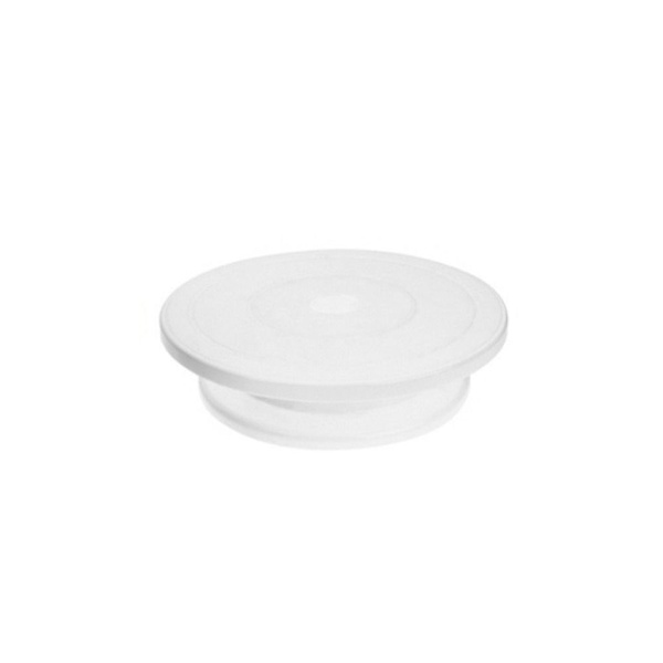 Cake Rotary Bord Mini Fondant Cake Turntable WHITE white