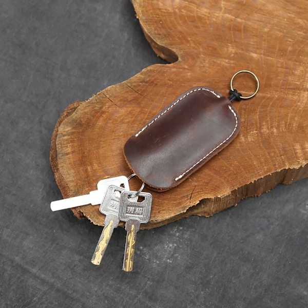 Key Sleeve Key Case VAALEENRUSKEA Light Brown