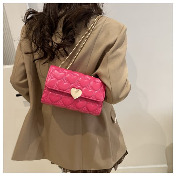 Skuldertaske Crossbody Taske BRUN Brown