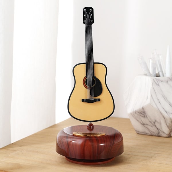 Roterende musikkboks Musikkinstrumentmodell Musikkboks C C C