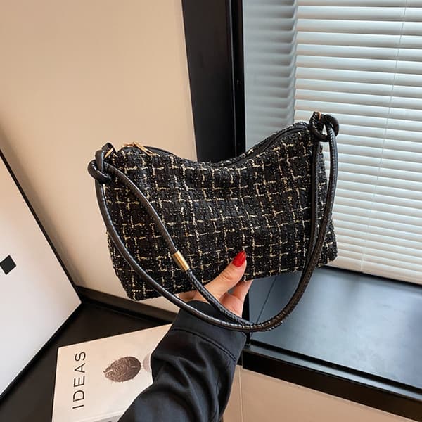 Axelväska Tote Bag VIT white
