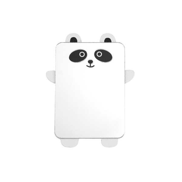 Telefon Back Sticker Make-up Spejl PANDA PANDA Panda