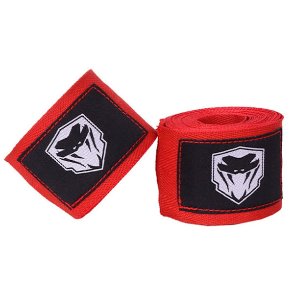 Boxing Wraps Bløde Armbånd RØDE 1,5M red 1.5m