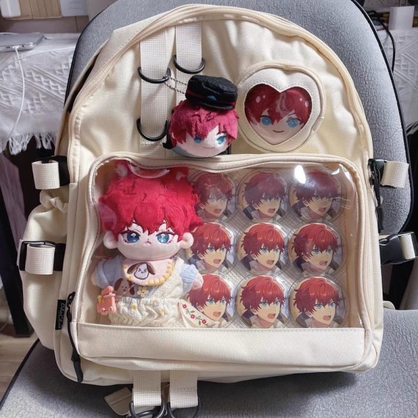 All Match Ita Bag Transparent Ryggsäckar BLÅ blue