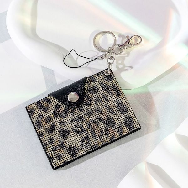 Rhinestone Wallet Lyhyt lompakko A A A