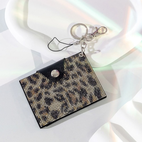 Rhinestone Wallet Short Wallet C C C
