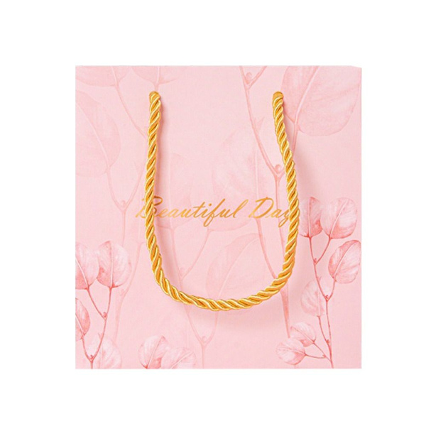 Blomstergavepose Papirpose PINK L L Pink L-L