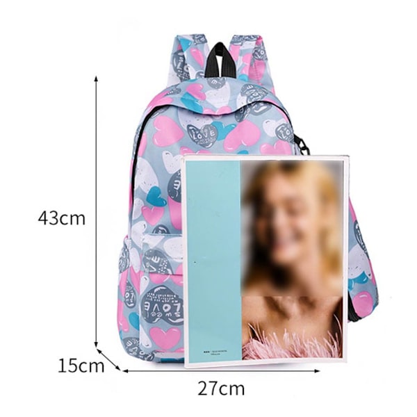 Reppu Koululaukku 3 3 3