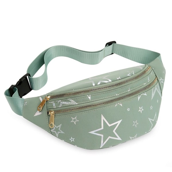 Utskrift Fanny Pack Chest Pack GRÖN green