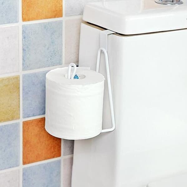 Metall Håndkleholder Papirholder HVIT White