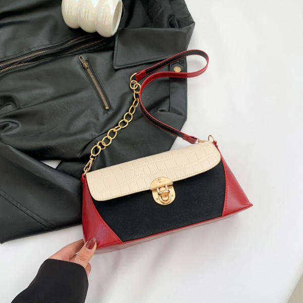 Axelväska Messenger Bag RÖD Red