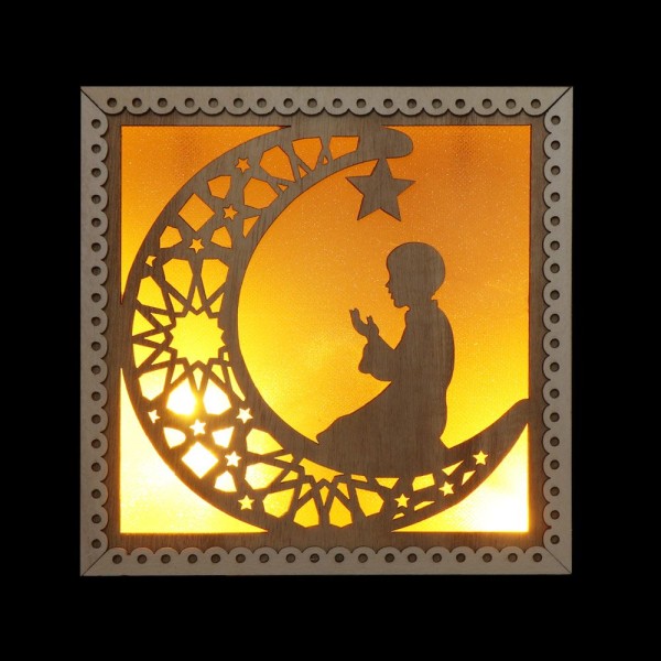 LED-lampor Eid Mubarak C C C