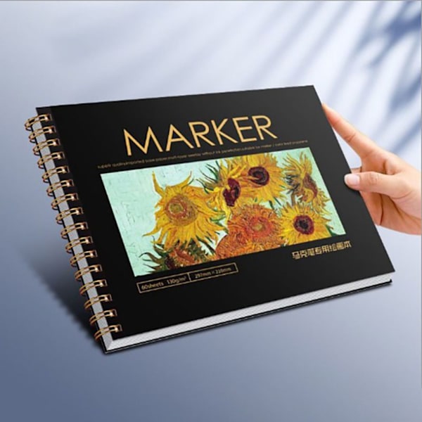Professionell skissbok ritpapper A4-02 A4-02 A4-02