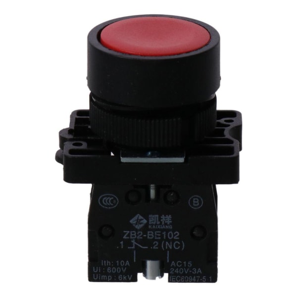 5 kpl Momentary Push Button Switch Power 1 NC N/C