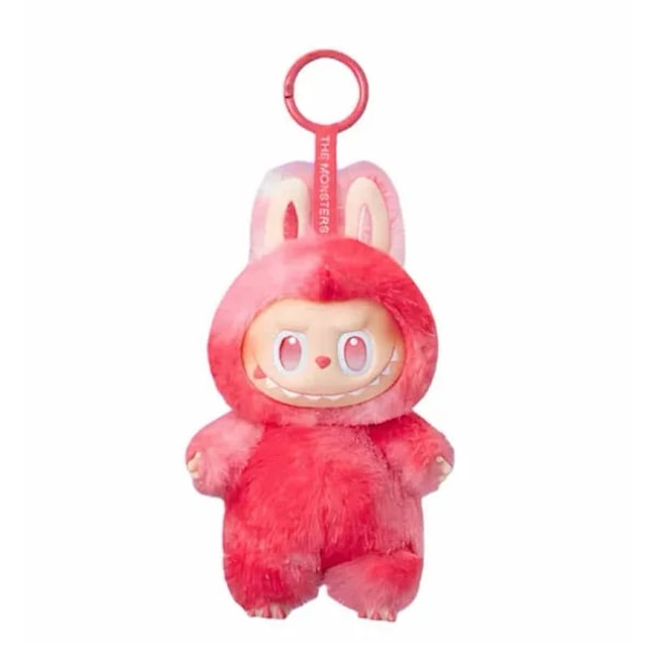 6-pak POP MART 3.0 LABUBU Monsters Overlapping Macaron Plyslegetøj 6pcs LABUBU 3.0