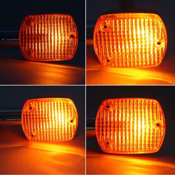 1 par motorcykelblinklys LED-blinklysindikatorlys